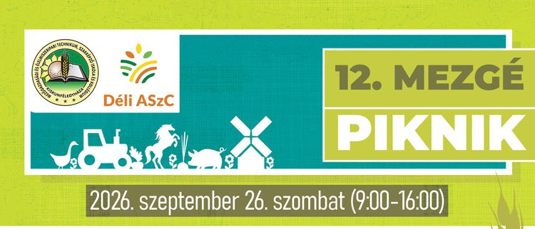 12. Mezgé Piknik - Szeptember 26. szombat